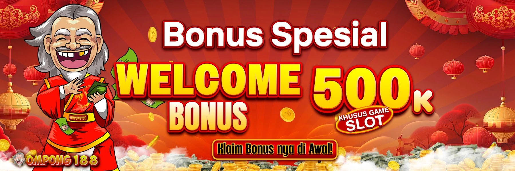 BONUS WELCOME 500